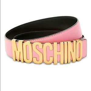 Moschino pink Belt